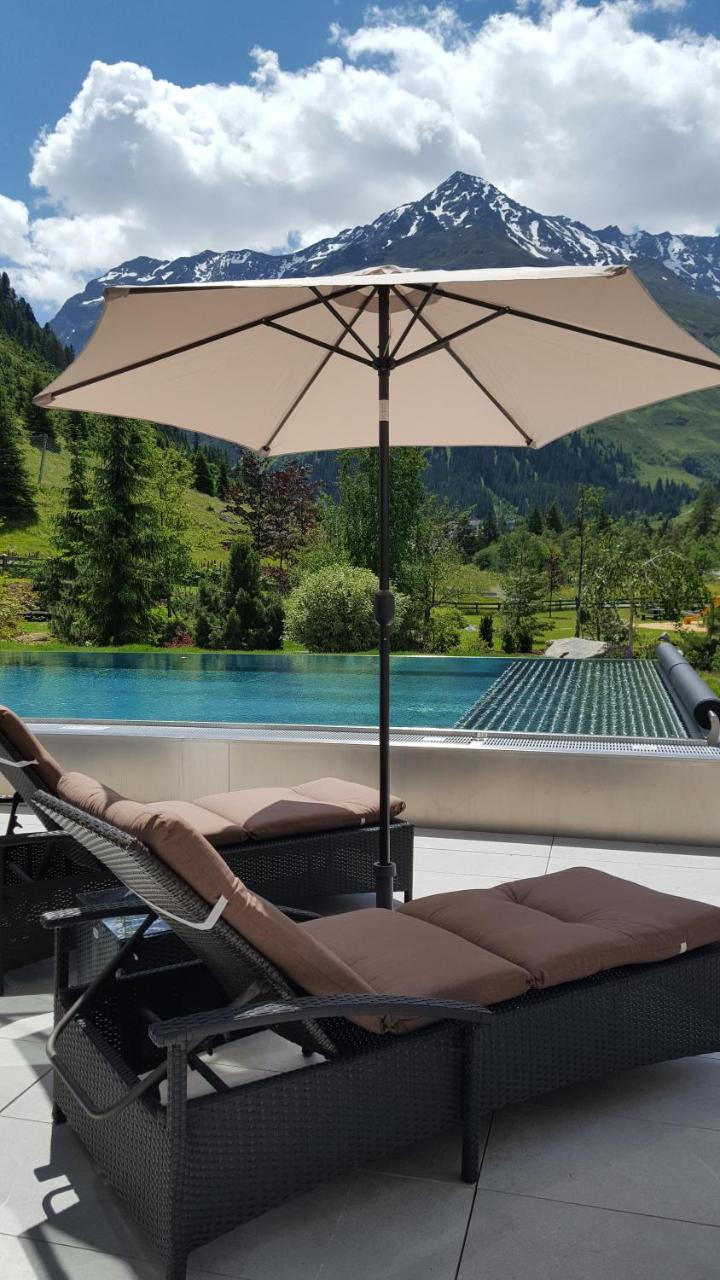 Verwoehnhotel Wildspitze Sankt Leonhard im Pitztal Exteriér fotografie