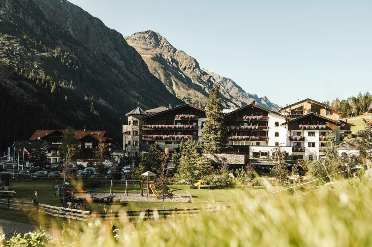 Verwoehnhotel Wildspitze Sankt Leonhard im Pitztal Exteriér fotografie